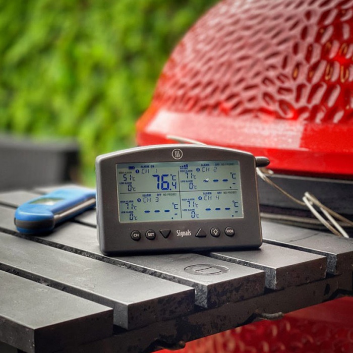 Signals - Wireless 4 Channel BBQ thermometer | Metermaster Technologies
